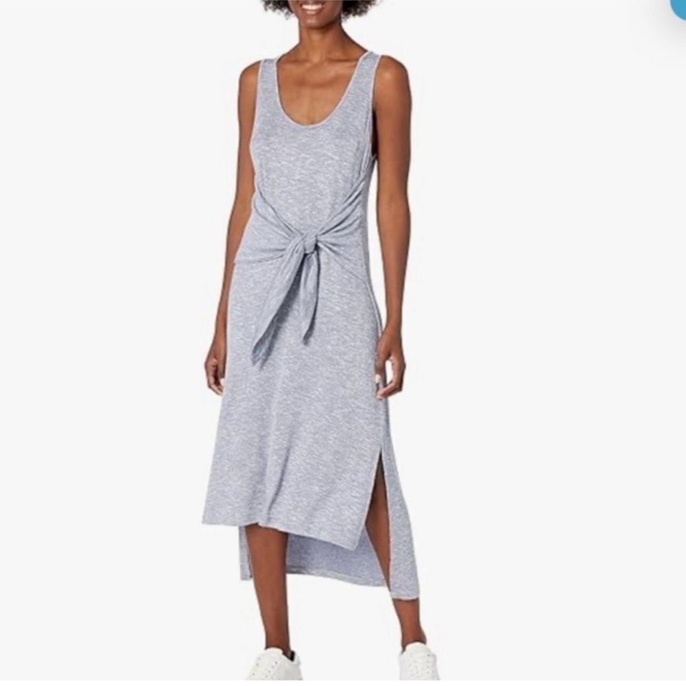 La Blanca Beach Cozy Tie Front Midi Dress Cover Up NWT